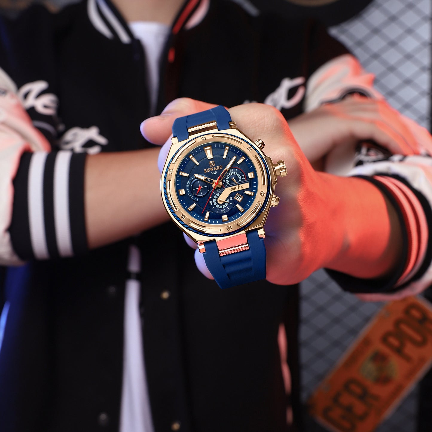 Reward luxury watch with box