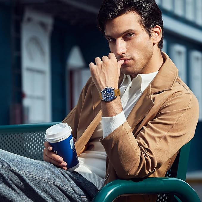 Mens Watch 100M Waterproof