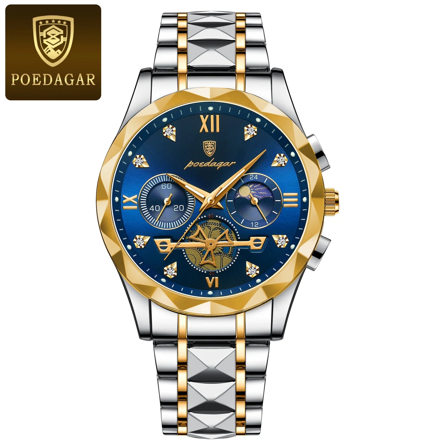 POEDAGAR 996 Fashion Men Watch