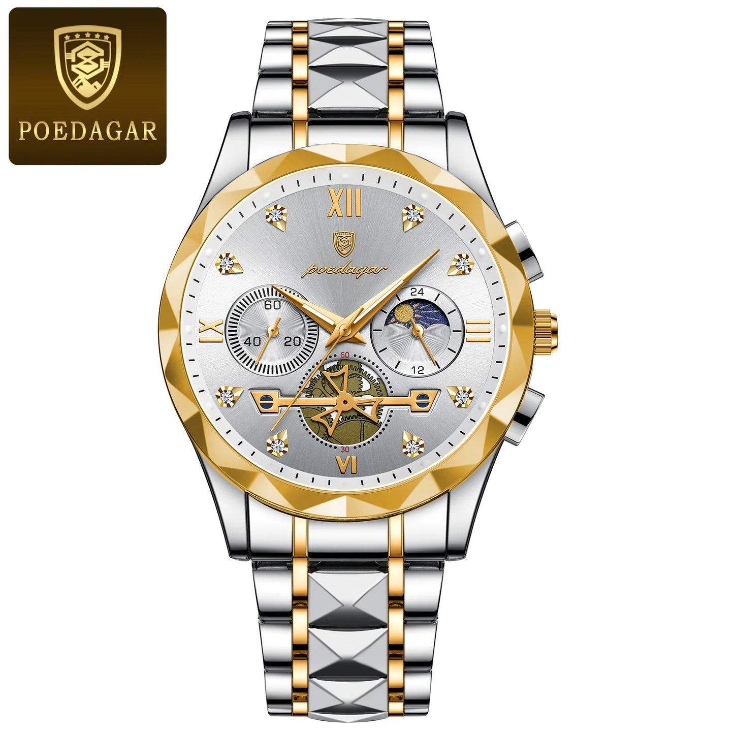 POEDAGAR 996 Fashion Men Watch