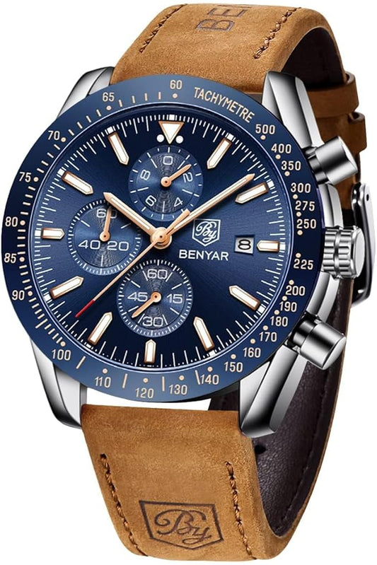 Mens Watch 100M Waterproof