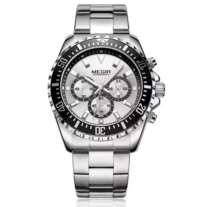 Luxury Chronograph Formal Watch – Stainless Steel