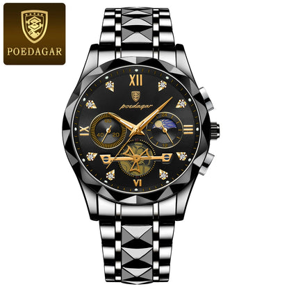 POEDAGAR 996 Fashion Men Watch